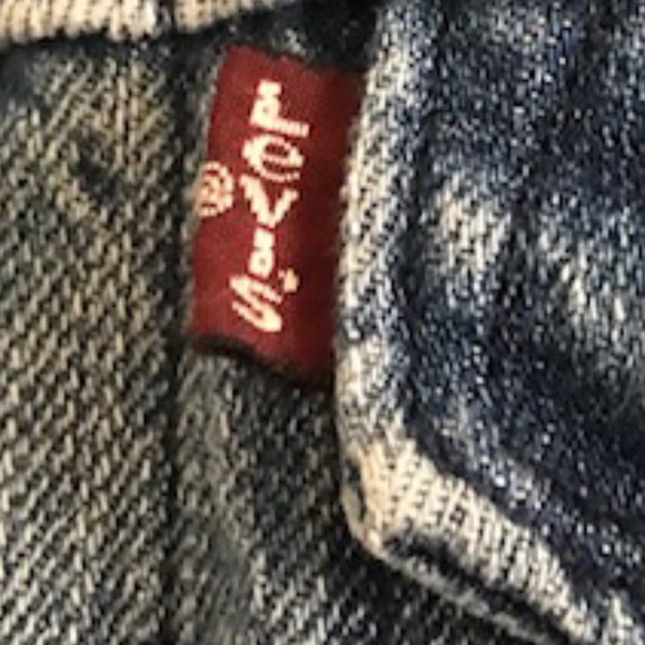 Levi’s Women's Long Sleeve Medium Wash Distressed Denim Jacket Size Small NWT - Picture 6 of 11